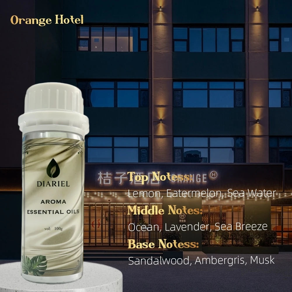 Diaurelle 100ML flower Aromatherapy For Diffuser Hotel Collection Fragrance Oil Pure Nature Plant Extract Aroma Essential Oil