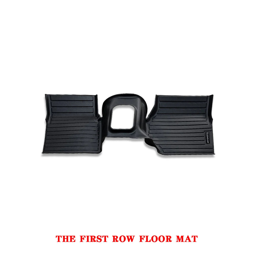 Car Mats with Center Console Mat for Land Rover Defender 90&110 TDi300 TD5 Anti Slip Car Modify Protection Products