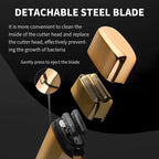 Kemei Tx1 Rechargeable Metal Housing Electric Shaver For Men Hair Beard Electric Razor Bald Head Shaving Machine Barber Tool