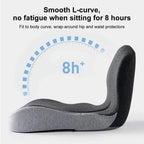 Comfort Memory Foam Backrest Cushion Breathable Non Slip Chair Cushion