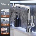 Bathroom Sink Faucet Lift Up Down Stream Sprayer Hot Cold Water Sink Mixer Wash Tap For Bathroom 360° Degree Rotation Tap