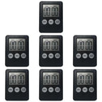 10-1PC Mini Electronic Timer Stopwatch LCD Display for Sports Exercise Baking Cooking Digital Timer Multi-Function Kitchen Timer