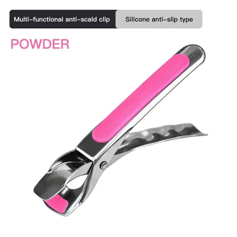 Kitchen Anti Scald Plate Bowl Dish Pot Clamp Anti-hot Clip Lifter Stainless Steel Kitchen Oven Accessories Tool