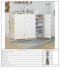 Shoe Rack Simple Home Entrance Indoor Good-Looking Storage Dustproof Dormitory Bedroom Rental House Plastic Shoe Cabinet