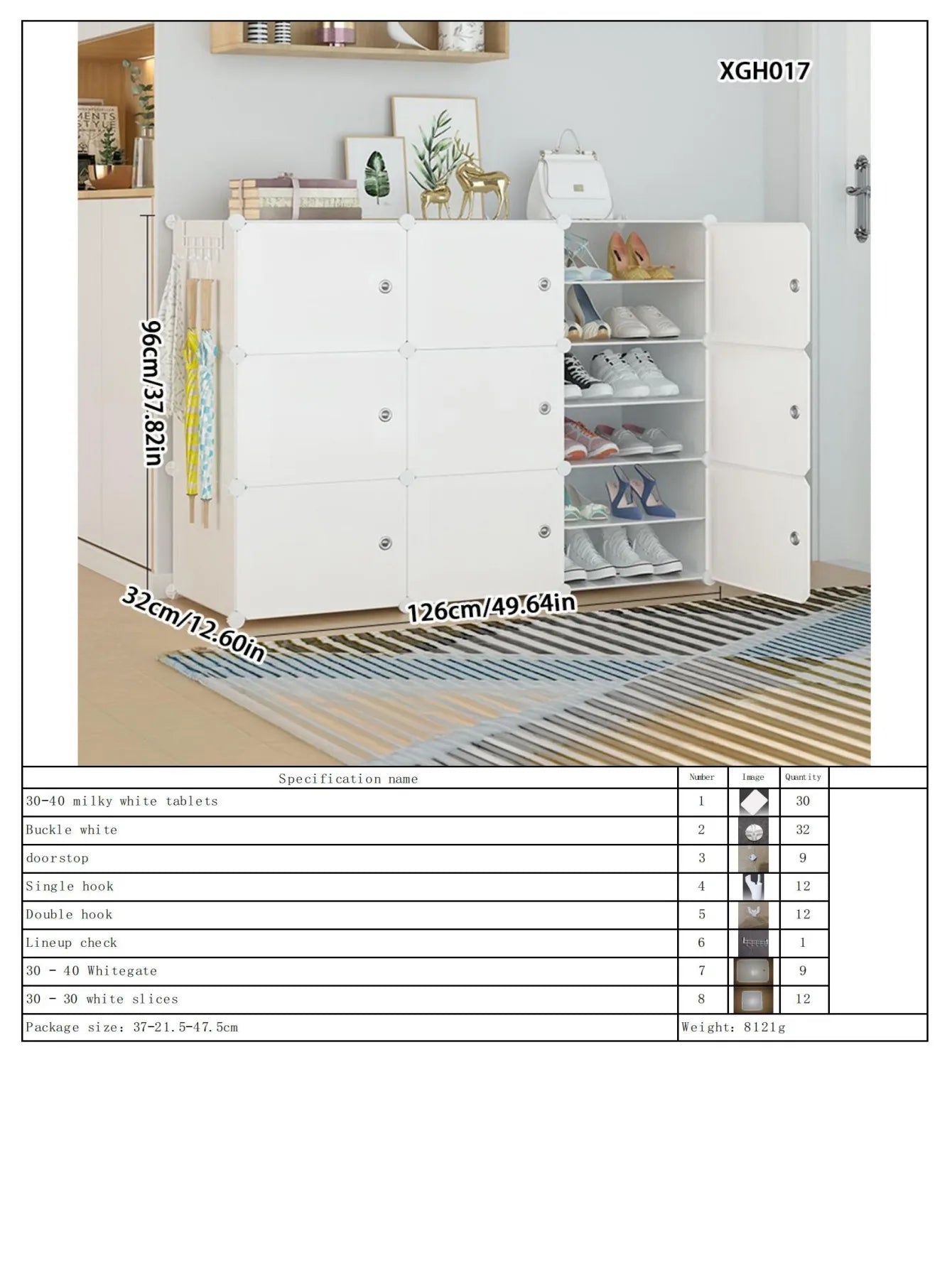 Shoe Rack Simple Home Entrance Indoor Good-Looking Storage Dustproof Dormitory Bedroom Rental House Plastic Shoe Cabinet