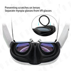 FICEP For Quest 3 Prescription Lenses Anti Blue Myopia Lens Quick Disassemble  Frame Glass For meta Quest 3 Accessories