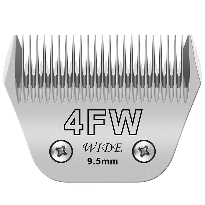 5FW Detachable animal wide Dog pet Horse Replacement blade For most Andis, Oster A5, Wahl km10 clippers