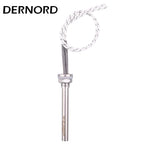 12V Cartridge Heater DC Water Heater M14 Thread Heating Rod SUS304 Electric Tubular Heating Element 50W/100W
