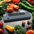 Electric Vacuum Sealer with Built-in Cutter Food Keep Fresh Dry/Wet Food Sealing Machine Touch Button Vacuum Sealing Machine