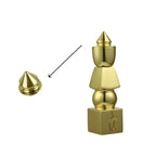 1Pc Buddhist Feng Shui Brass Five Element Pagoda-amulet Can Be Equipped With Tibetan Treasures Pagoda Heaven And Earth