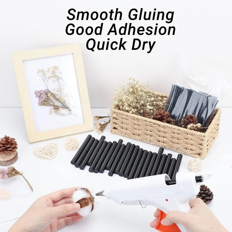 Car Dent Repair Glue Sticks Black Hot Melt Strip Car Body Paintless Repair Glue Stick DIY Craft Repair Electric Glue Gun Stick