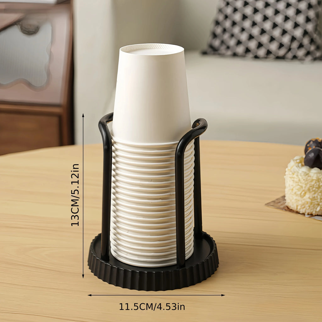 Kitchen Paper Cup Holder Disposables Cups Picker Multifunctional Desktop Cup Storage Rack Household Coffee Cup Holder for Home