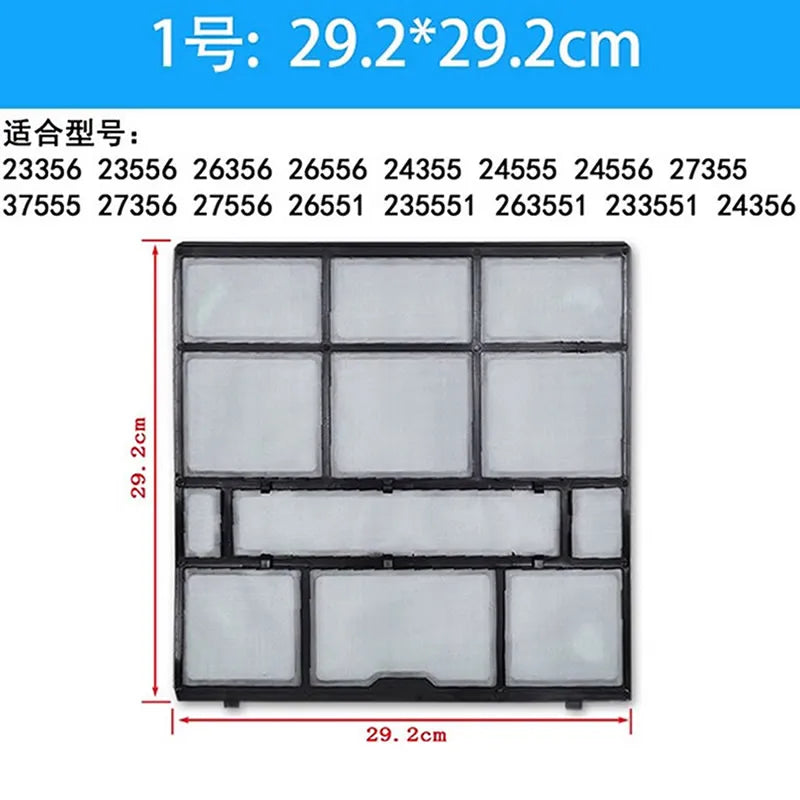Customized Air Conditioner Flter for GREE 1P/ 2P / Lvjiayuan/Cadiz  Various models  Home Appliance Parts