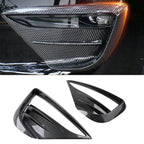 For Tesla Model Y Fog Lamp Spoiler Blade Trim Protective Cover Wolf Tooth Wind Blades ABS Car Decoration Stickers Accessories