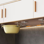 Multi-Functional Kitchen Storage Rack Square Space-Saving Serving Board Organizer Durable Convenient Wall-Mounted Pot Lid Holder