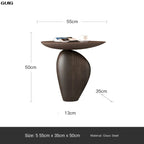 GUIG Creative Edge Several Living Room Sample Room Designer Wabi Sabi Wind Sand Hair Corner Several Pieces Of Coffee Table Hot