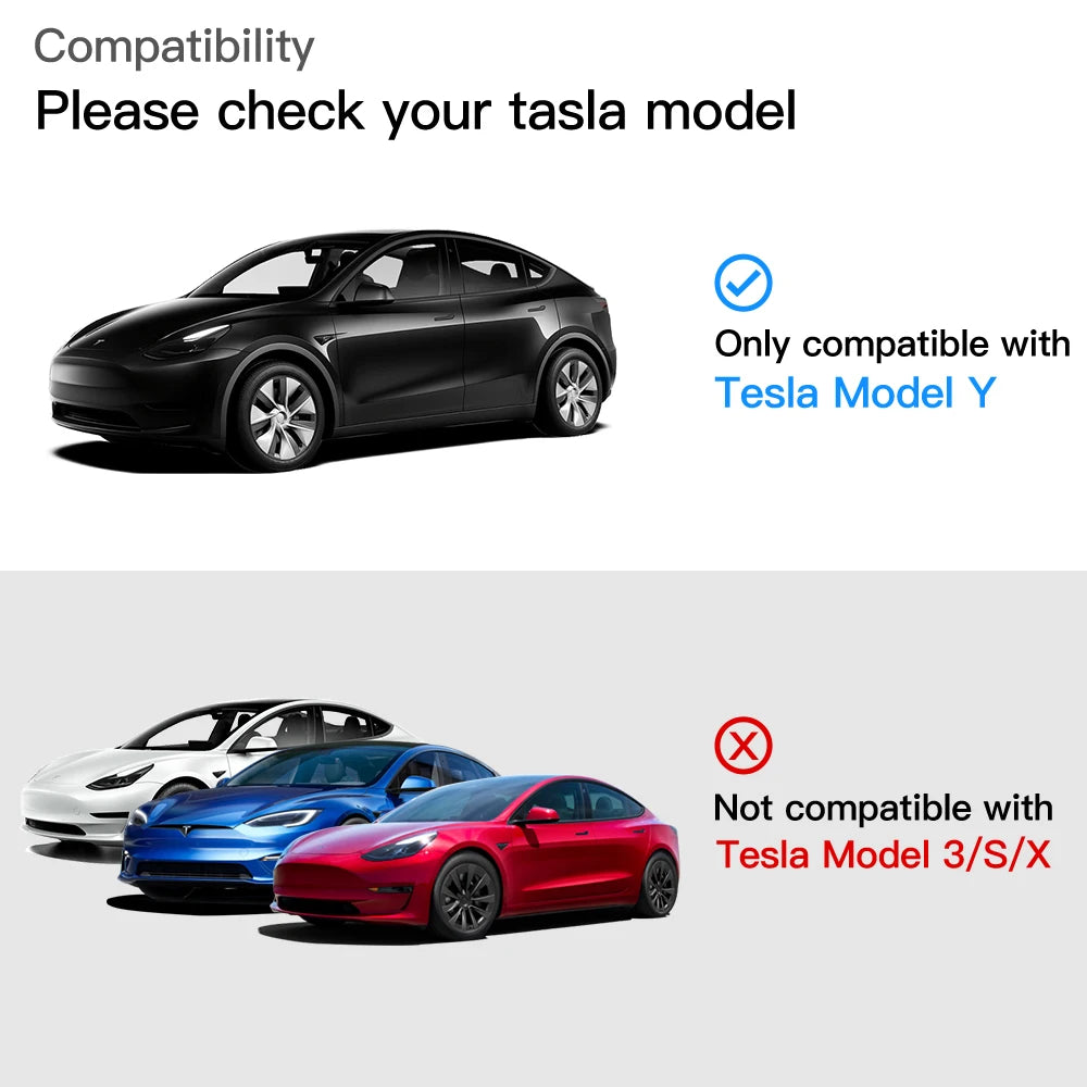 Tesla Model 3/Y ABS Carbon Fiber Look Side Rearview Mirror Cover
