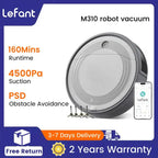 Lefant M310 Robot Vacuum Cleaner 4500PA Powerful Suction 180 Minutes,App/Alexa Control Ideal for Pet Hair and Hard Floors