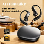 AI Translation Earbuds Wireless Bluetooth HD Sound Headphones Noise cancelling Translation earphone for Travel Business Learning
