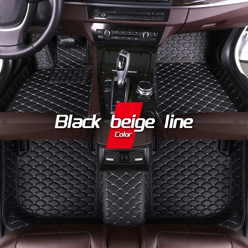 Car Floor Mats For VW VW Tiguan L PHEV 2019 2020 2021 2022 Custom Foot Pads Automobile Carpet Cover Interior Accessories