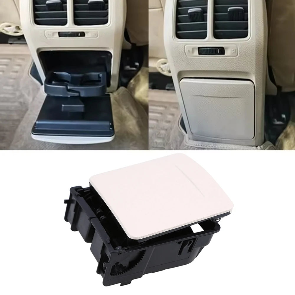 1pc Car Rear Air Outlet Drink Holder Console Armrest Cup Holder For Jetta MK5 5 Golf MK6 6/ VW Golf 6 VI 1K0862532 1K0862532C