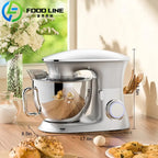 Kitchen Appliances Multifunction Bread 6.5L 7L 8L  Flour Mixer for Home Stand Bread Dough Mixer