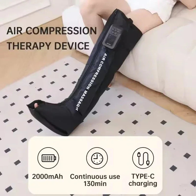 Professional pneumatic leg massagers promote leg relaxation and massage the thighs, calves, and feet. Massage boots unit price.