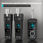Microphone UHF Wireless Converter Dynamic Condenser Universal Recharge XLR Transmitter and Receiver for Mic Audio Mixer Guitar