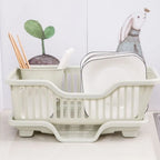 Kitchen Chopsticks Spoons Organizer Countertop Dinnerware Drain Board Storage Rack Dish Drying Rack Utensils Drainer Rack