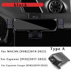 Car Phone Mount Holder For Porsche 718 Boxster Spyder 982 Panamera 971 Macan 95b Cayenne 92A Coupe 9YB Interior Accessories