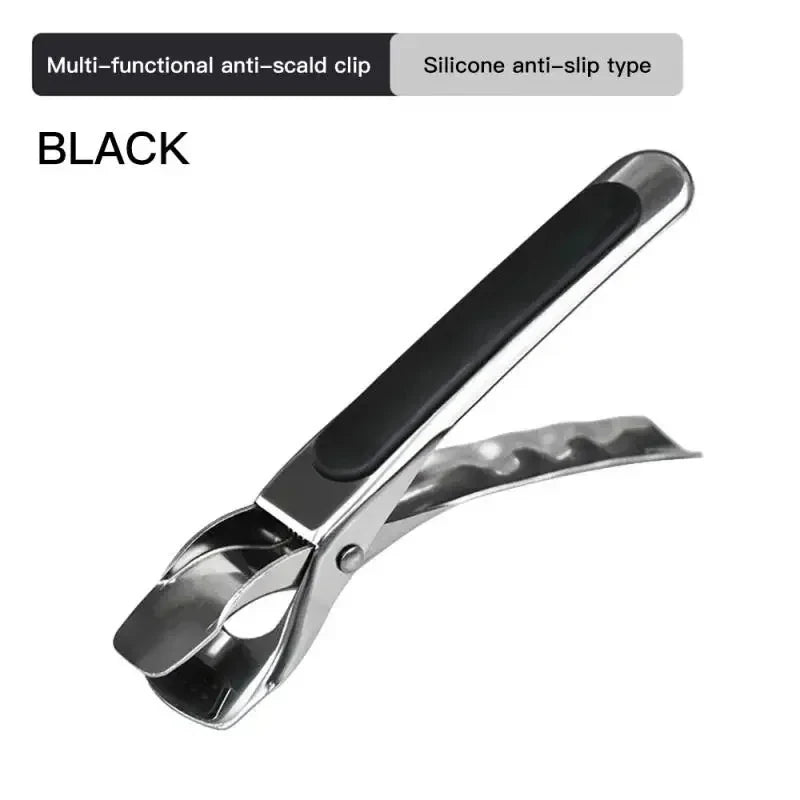 Kitchen Anti Scald Plate Bowl Dish Pot Clamp Anti-hot Clip Lifter Stainless Steel Kitchen Oven Accessories Tool
