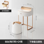 dressing table set with mirror vanity headdresses Mini dressing table Cabinet storage makeup drawers Suspended vanity headband