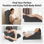 Ergonomic Bed Wedge Pillow