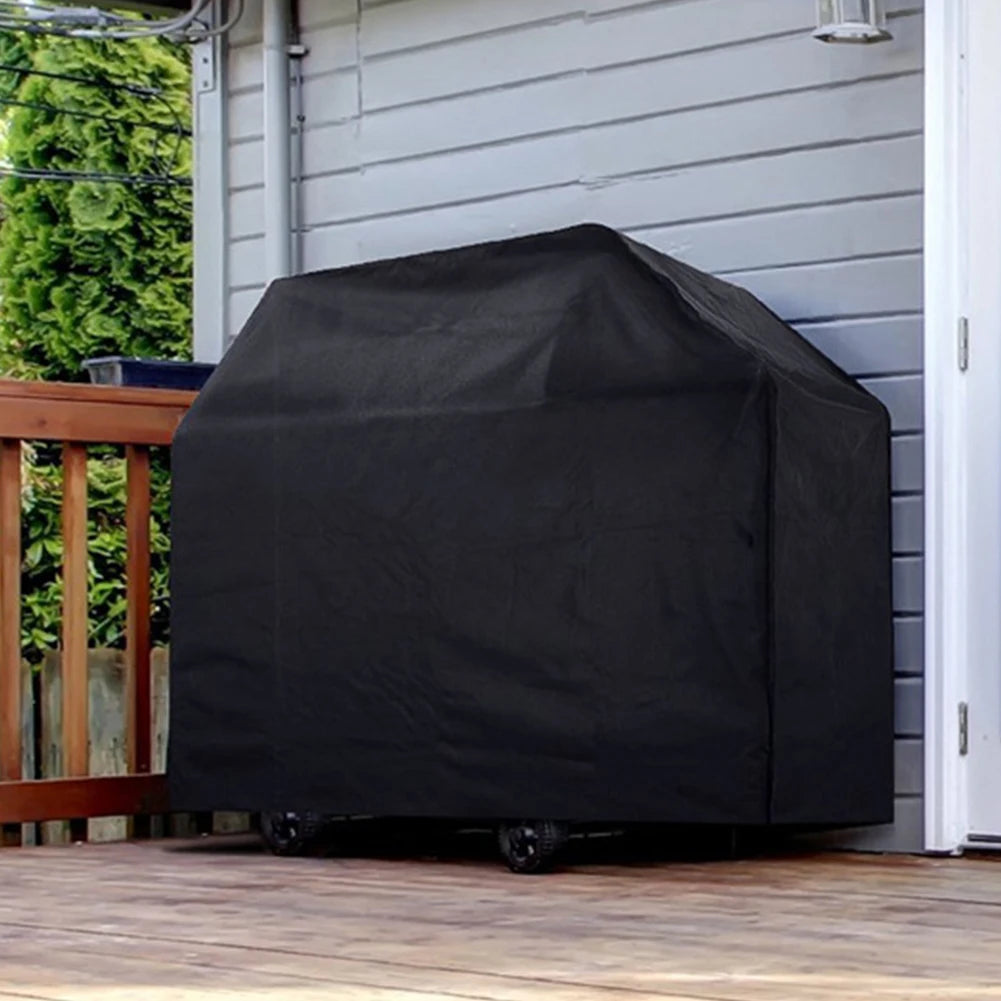 Outdoor BBQ Cover Dust Waterproof Weber Heavy Duty Charbroil Grill Cover Rain Protective Outdoor Barbecue Cover BBQ Accessories
