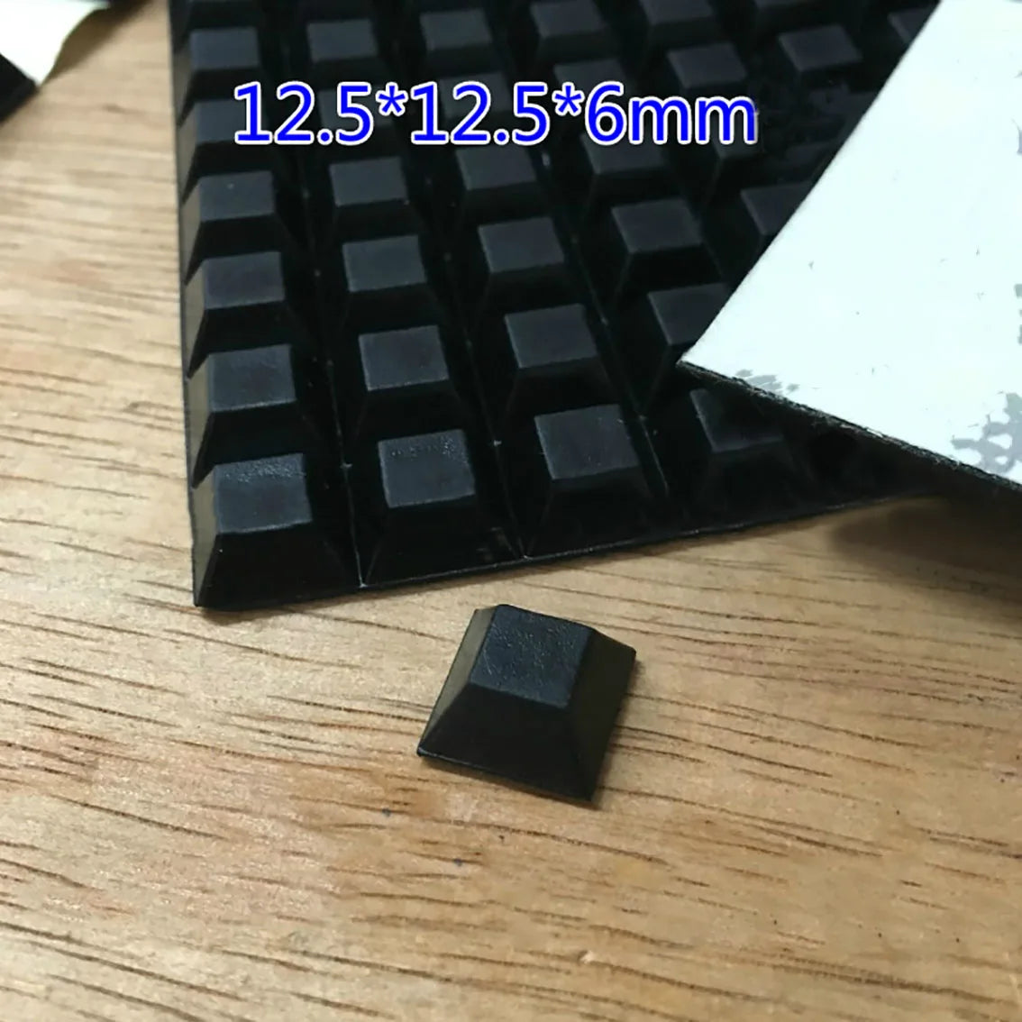 1-100Pcs Rubber Feet Self-adhesive Furniture Pads Protectors Shock Absorber Feet Pad  Laptop Speakers Appliances Protect Mats