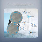 Microfiber Cleaning Rag For Window Cleaner Robot,Reusable 14.5cm Mops For Universal Round Robot Vacuum Cleaner Towel Dust Cloth