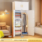 Folding Wardrobe Clothes Cabinets Simple Dressers Cube Storage Locke Closet Plastic Collapsible Sturdy Home Bedroom Furniture