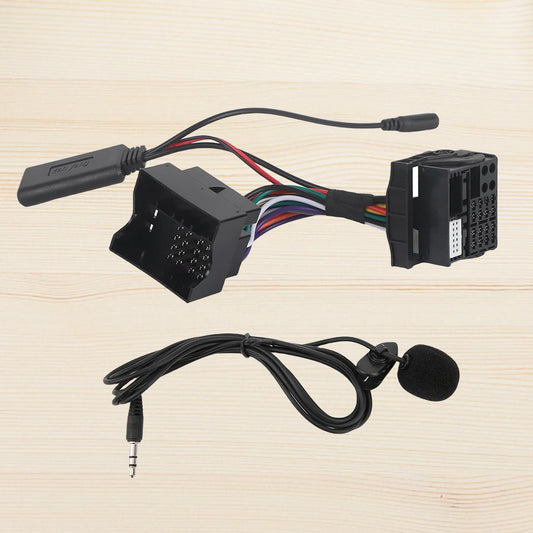 Aux Adapter Harness Wire Bluetooth-compatible Music Player Cable Handsfree Car Stereo Radio Plug Harness for VW RCD 510 300+ 310
