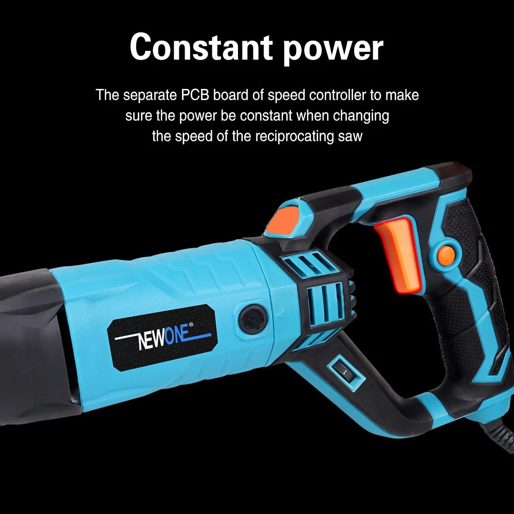 900W/1050W/1200W Electric Reciprocating Saw With Adapter Blades DIY AC Electric Saw For Wood Metal Plasitic Cutting