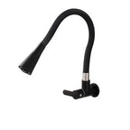 1PC SUS304 Stainless Steel Kitchen Faucet Universal Telescopic Tube Single Cold Tap Wall Mount Thread G1/2'