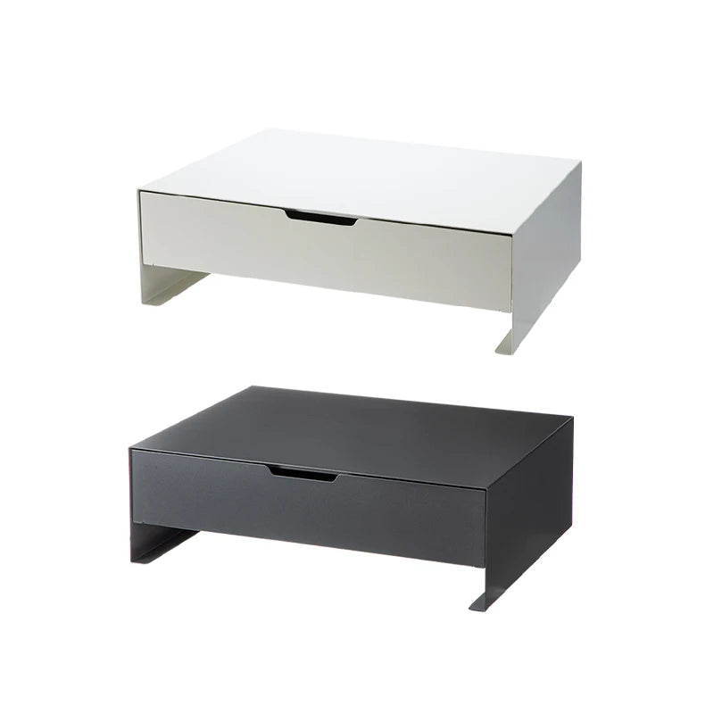 Frosty Kitchen Microwave Rack Drawer-Style Coffee Stand Multi-Functional Oven Organizer Countertop Storage Shelf