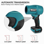 Electric Goddess 150000RPM Brushless Electric Turbo Blowers Jet Fan Handheld Leaf Blower Dust Blowing For Makita 16.8V Battery