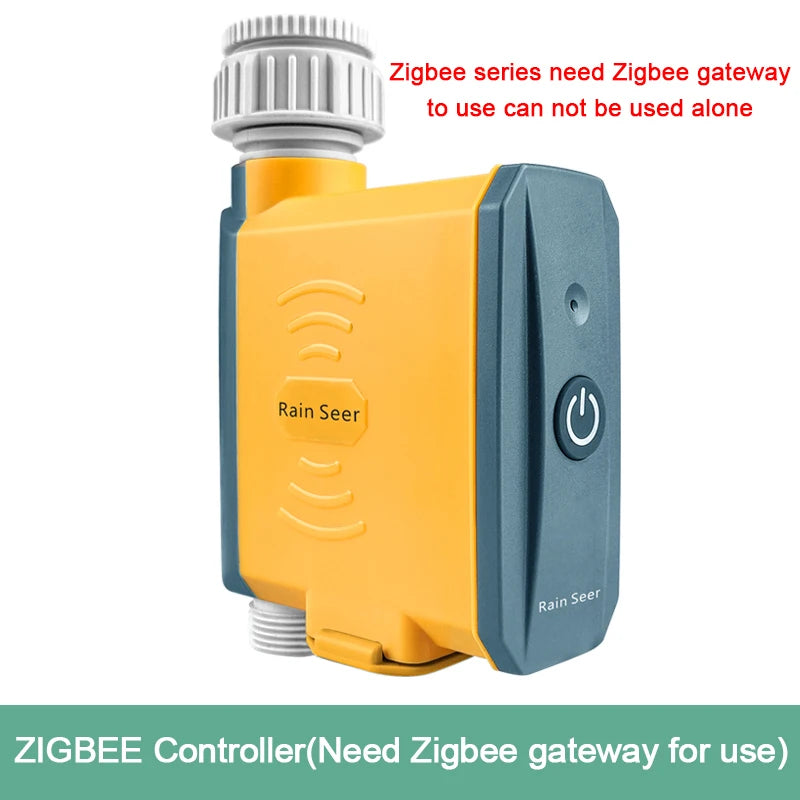 Rain Seer Tuya Zigbee Garden Home Irrigation Watering Timer WiFi Water Timer Mobile Phone Remote Solenoid valves Controller