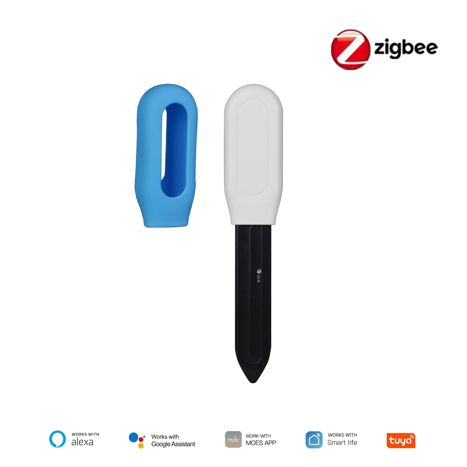 MOES Smart ZigBee Soil Temperature Meter Moisture Humidity Sensor Plant Monitor Detector Garden Automation Irrigation