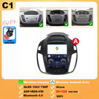 Wireless Android 15 Carplay For Ford Kuga 2 Escape 3 2012-2019 9.7 Inch Tesla Style Car Multimedia Player 5G Wifi Touch Display