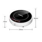 220V 2200W Induction cooker household smart new round small energy-saving set hot pot cooking integrated battery stove company