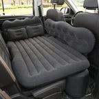 Upgraded Inflatable Travel Mattress for Car - SUV Air Bed with Flocking Surface - Portable Camping Mat for Home, Outdoor & Road
