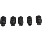 SCITOO 5Pcs 1/2Deep Spindle Axle Nut Socket Set 12 Point Metric 30 32 34 35 36Mm
