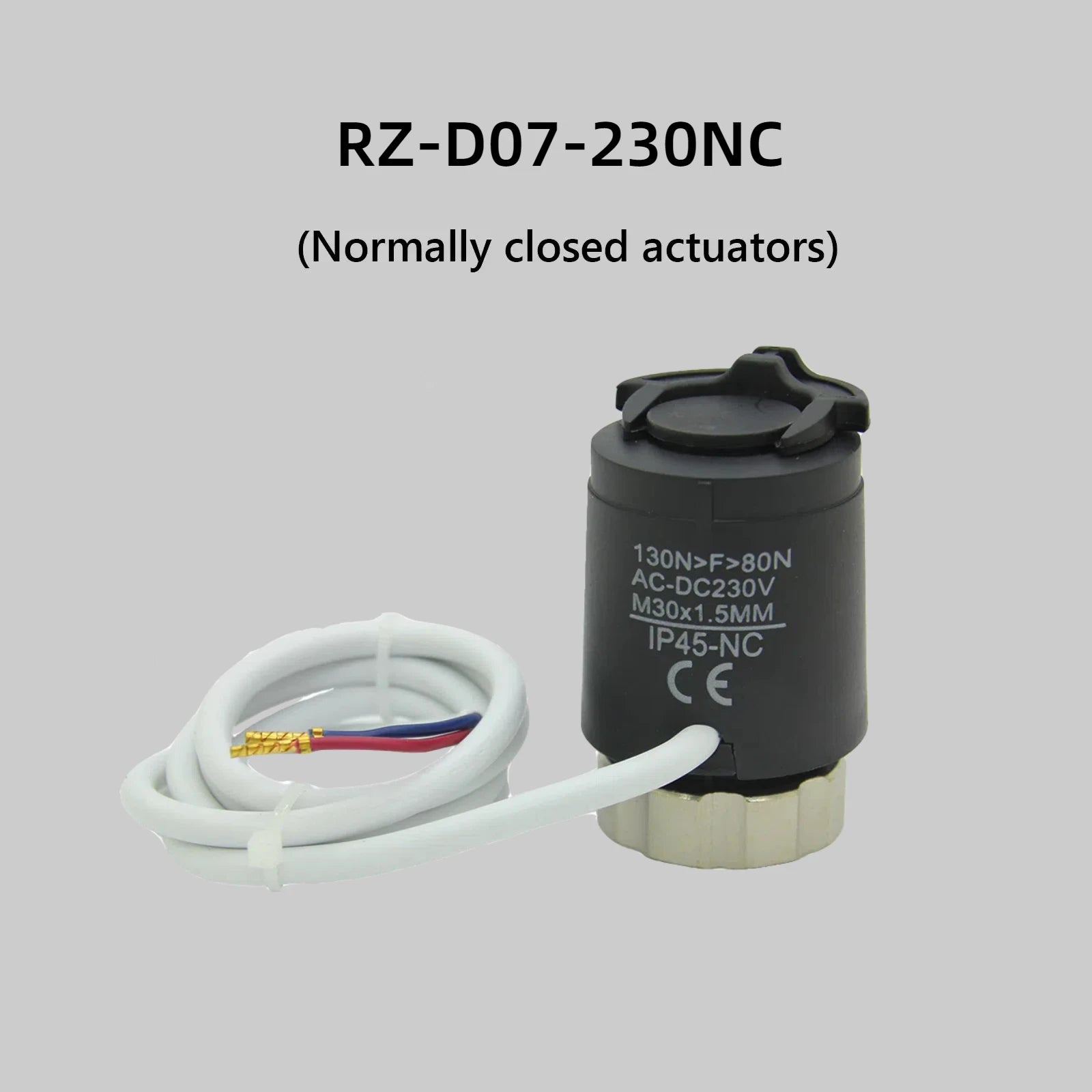 Beok Wireless Zone Thermostat Controller for Gas Boiler Water Floor Heating System 8 Sub-chamber and Actuators BOT306 Series