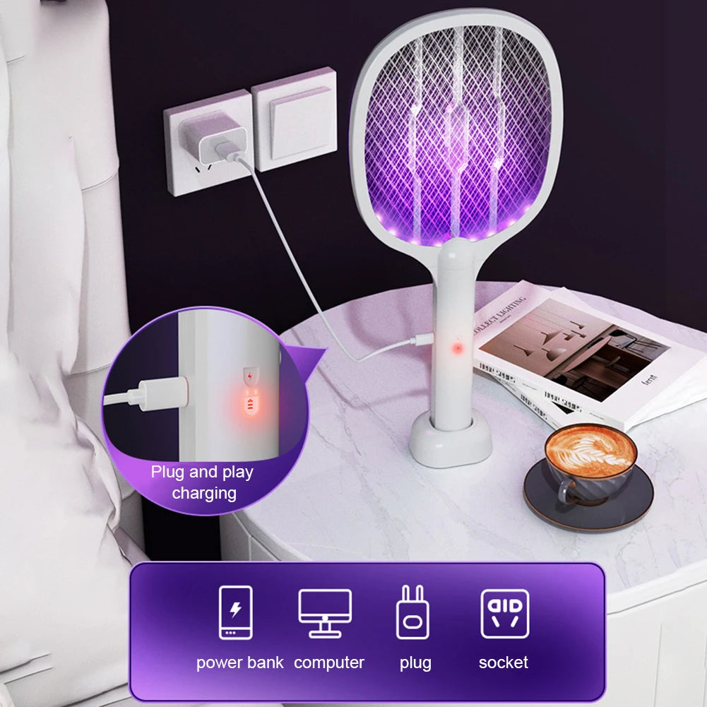 Mosquito Killer Lamp USB Rechargeable Electric Foldable Mosquito Kille